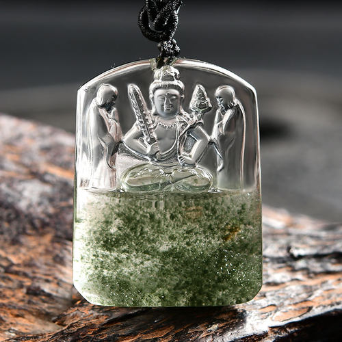 绿幽灵发晶虚空藏菩萨