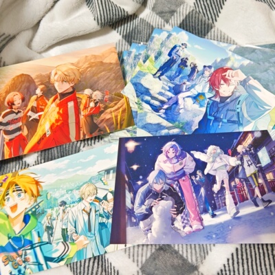 【日谷现货】18trip 视觉插图 队伍明信片 组合明信片 主视觉