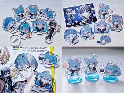 【现货】18trip 蜂乃屋凪 nagi 同人 立牌 胶片 贴纸包