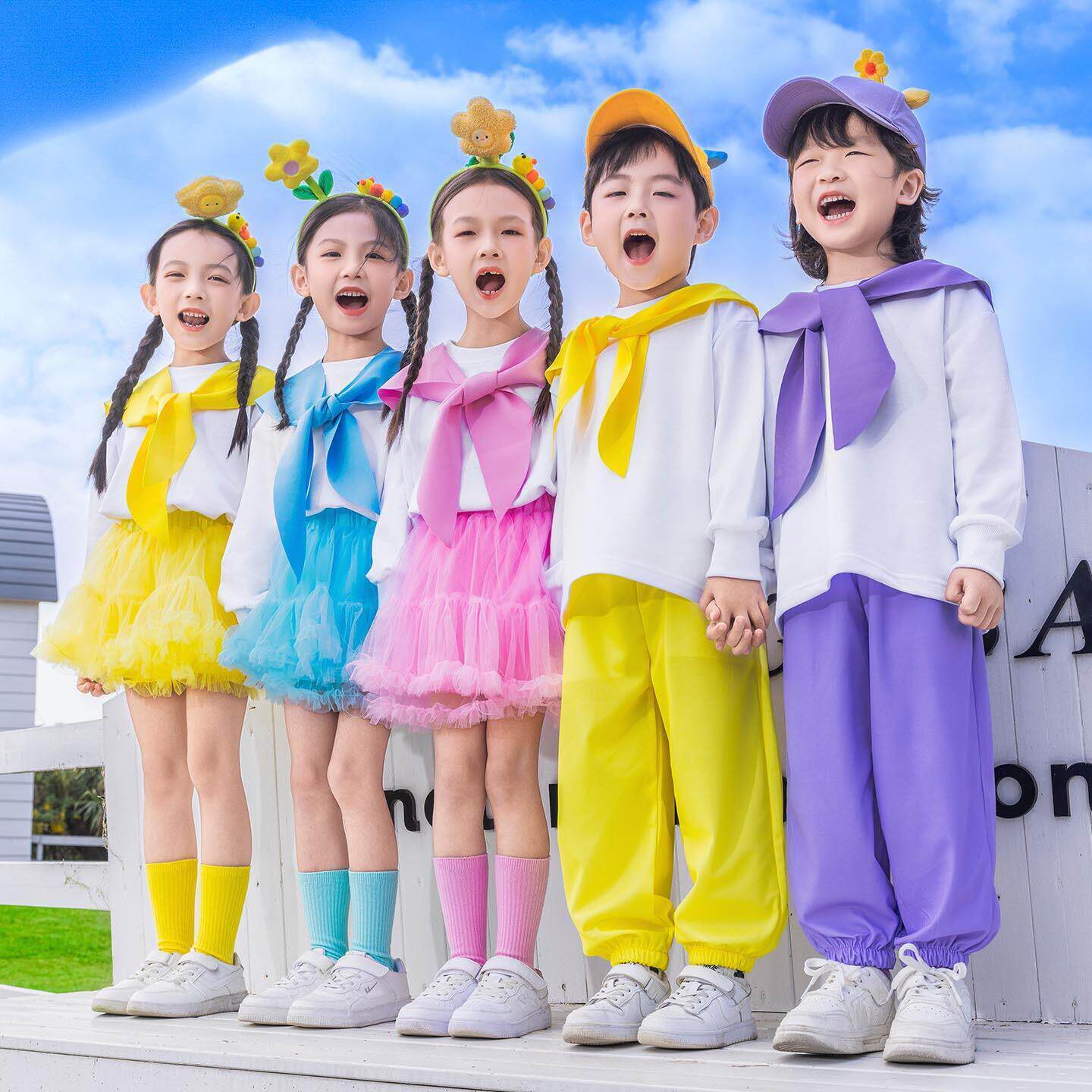 六一疯狂动物城演出服幼儿园儿童表演服男女童幼儿园啦啦操舞蹈服