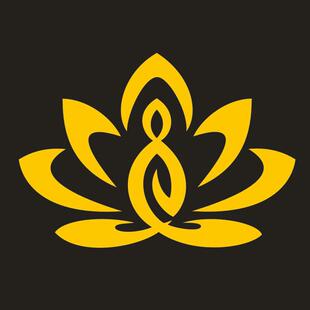 静心莲花车贴个性装饰净心静德善念佛经车身贴后窗贴反光防水