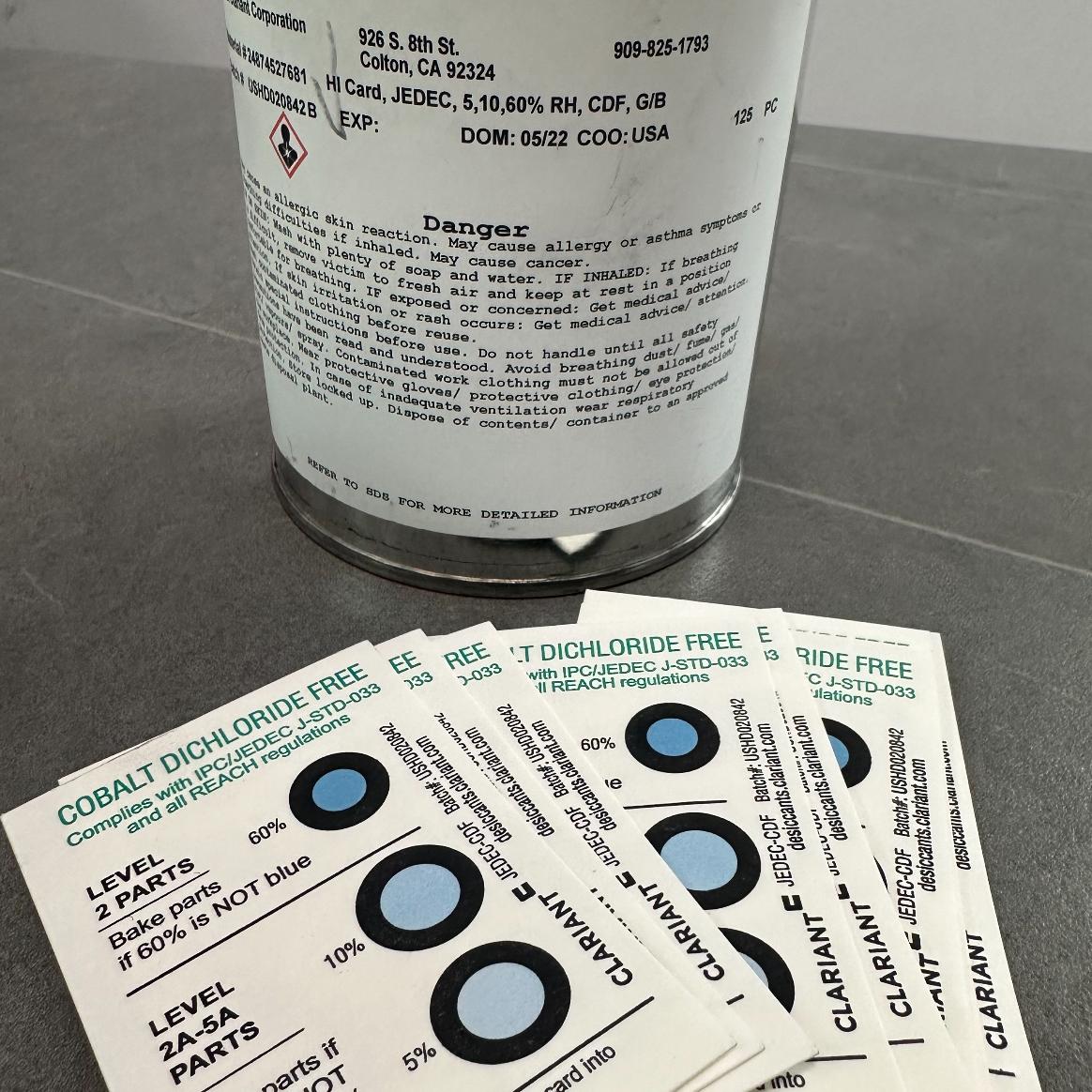 三点式科莱恩湿度监测半导体封装