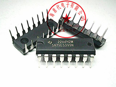SN74LS399N ,TI/MOT ,74LS399【原装】赛格市场G332室实体店 现货