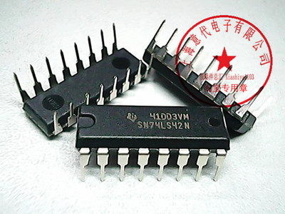 SN74LS42N , TI  ,74LS42〖正品原装〗赛格市场G332室实体店 现货