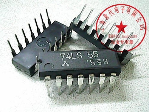 74LS55  松下  DIP-14〖正品原装〗赛格市场G332室实体店 现货