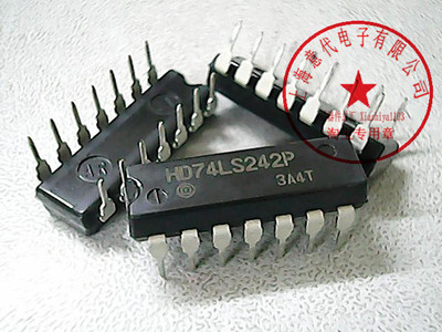 HD74LS242P 日立 74LS242〖正品原装〗赛格市场G332室实体店 现货