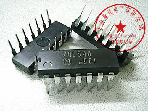 74LS40  松下  DIP-14〖正品原装〗赛格市场G332室实体店 现货