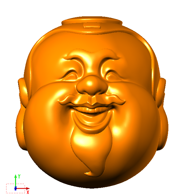 精雕图佛头stl三维立体图圆雕2D/3D绘图