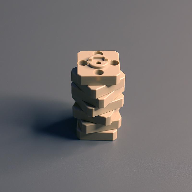 内衣点胶机设备配件耐高温隔热块