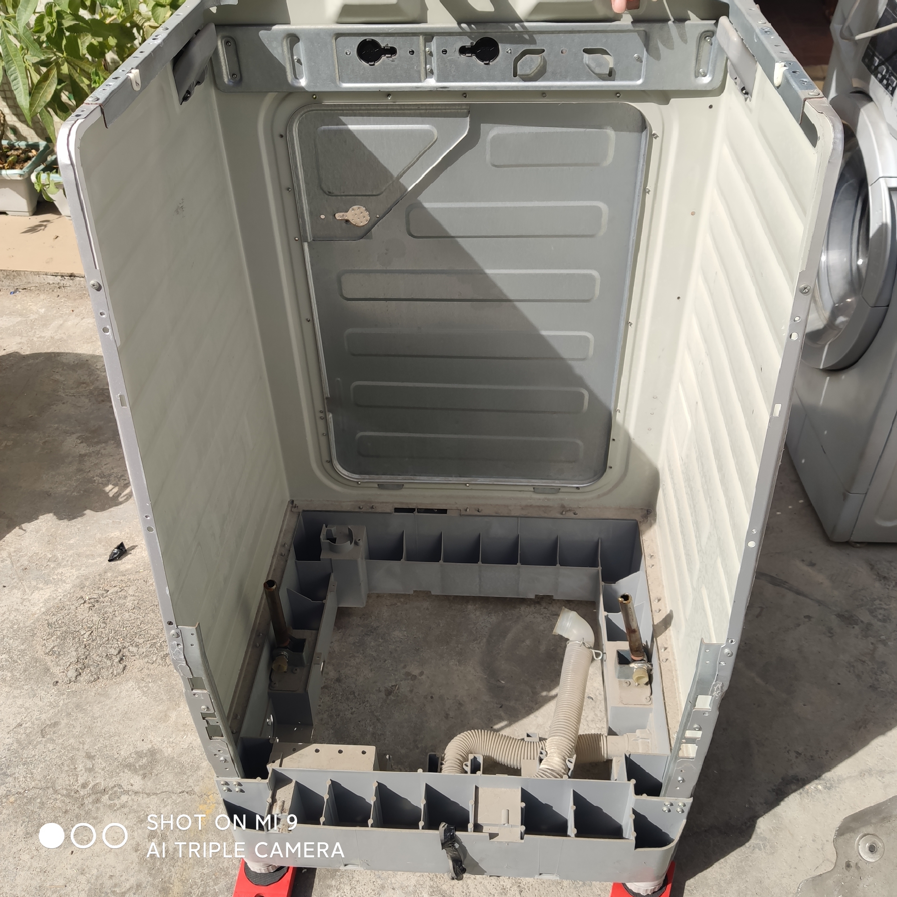 适用松下滚筒洗衣机XQG60-v65GS箱体外壳