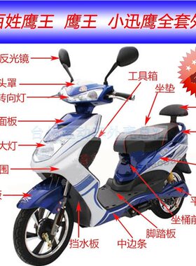 小鹰王新日mini飞驰外壳