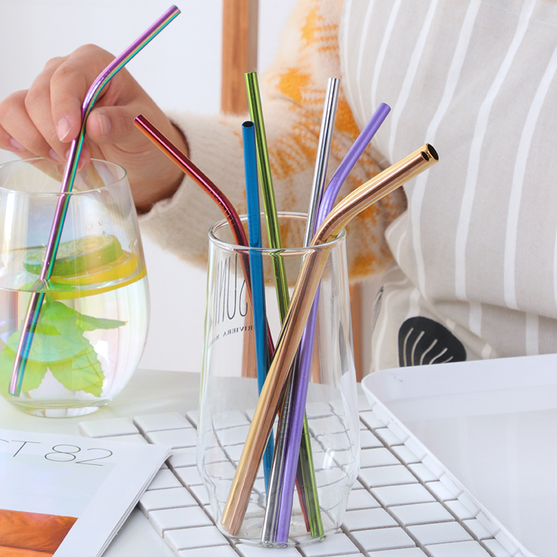 304不锈钢吸管环保冷饮吸管盒