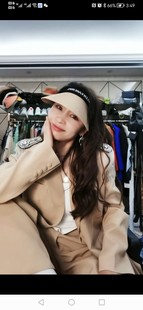 帽子女 TPXC防曬帽拉菲草遮陽帽空頂帽防紫外線太陽帽草帽夏季