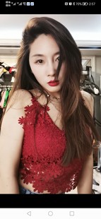 欧美韩版 自带气孔胸垫小吊带 超弹触感自留百搭开衩打底衫