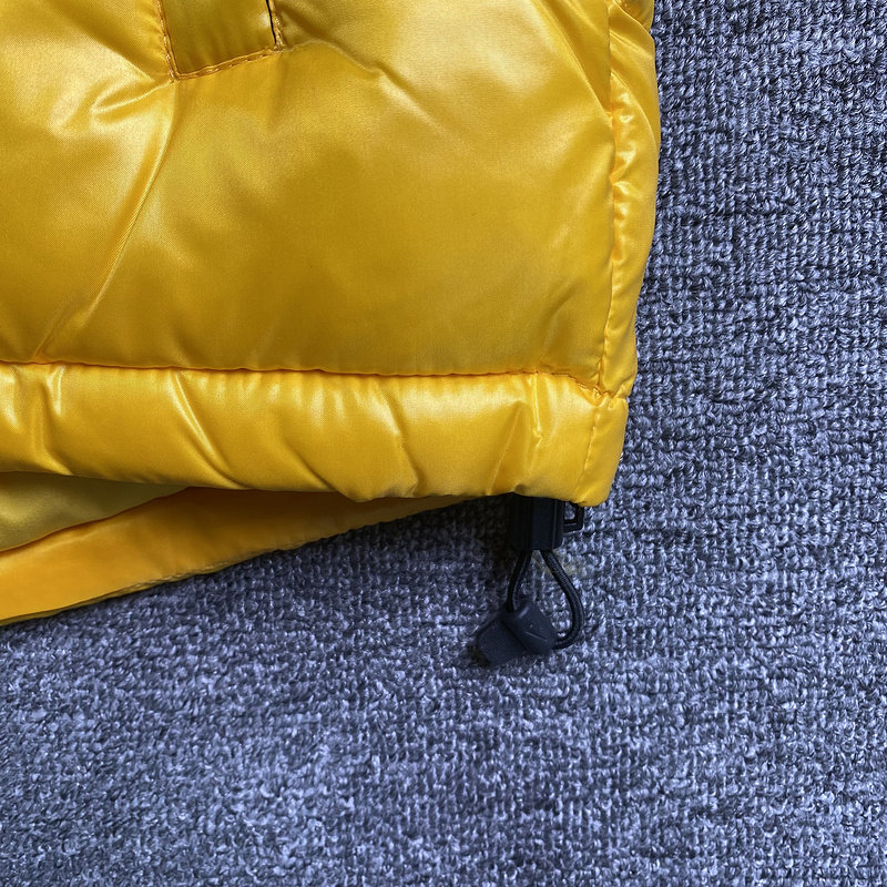 thumbnail for Fashionable casual simple warm stand collar behind the large logo duck down jacket jacket