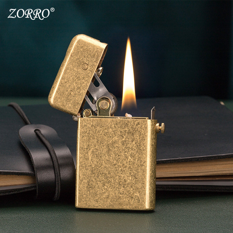 ZORRO佐罗新款煤油打火机自动弹射托伦斯老式复古七夕情人节礼物,ZIPPO/瑞士军刀/眼镜,煤油打火机,淘宝优惠券,粉丝福利购,淘宝优惠卷