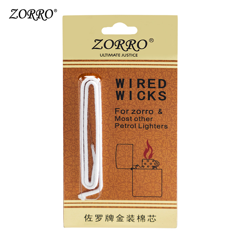 ZORRO佐罗煤油打火机专用棉芯配件ZC5/556机型等冬日之光等细棉芯 ZIPPO/瑞士军刀/眼镜 棉芯 原图主图