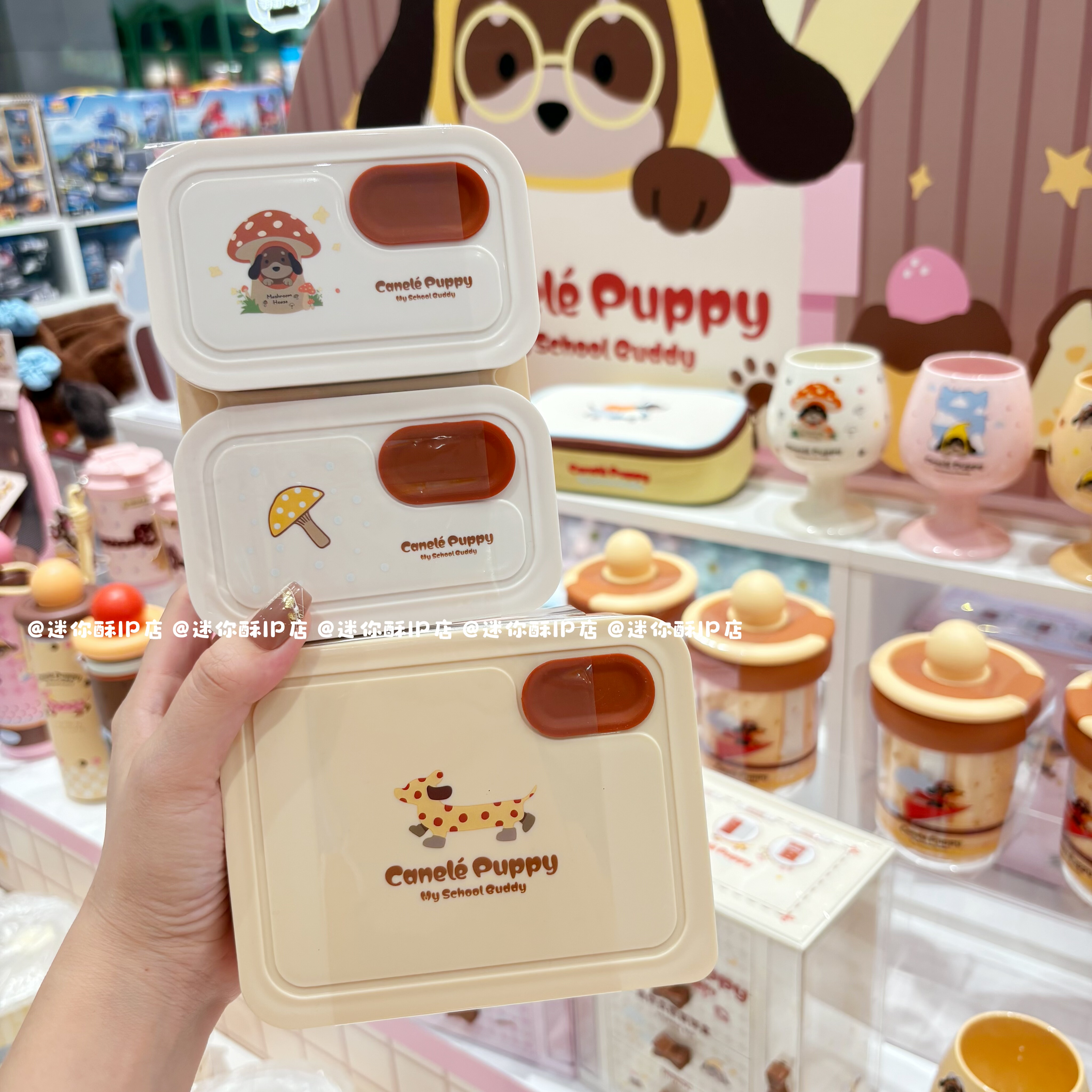miniso名创优品可露解忧季304不锈钢分格保鲜盒可爱便携保温饭盒