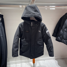 安踏儿童外套2025冬季男童防风拒水百搭休闲运动羽绒服352546911S