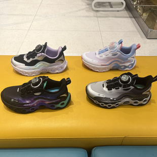 安踏能量环儿童跑鞋25冬季新款男大童BOA旋钮运动跑步鞋312545588