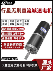 GA42Y-4260微型直流减速电机无刷行星齿轮12V24V大扭矩调速小马达