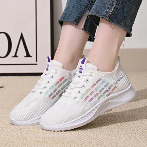 老北京布鞋女透气网面休闲鞋舒适