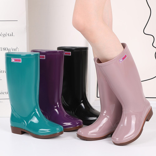 高筒雨鞋女时尚款外穿