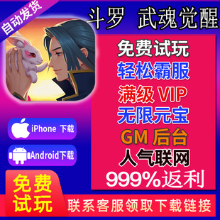 斗罗大陆武魂觉醒gm手游无限钻石cdk后台游戏 VIP 无敌版
