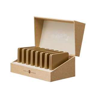 饼干茶小方片礼盒空盒寿眉普洱白茶通用茶叶铁盒创意茶礼包装定制