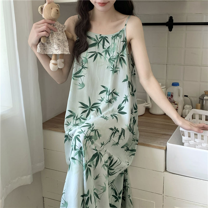 新款吊带女夏季仙女风薄款睡裙