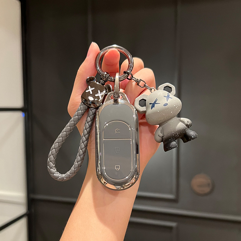 专用零跑t03钥匙套c11领跑2024款c01扣b10高档男女壳汽车内饰品