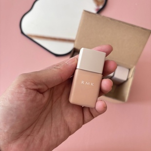 RMK水凝粉底粉霜丝薄经典粉底液201小样中样15G旅行装小样试用装