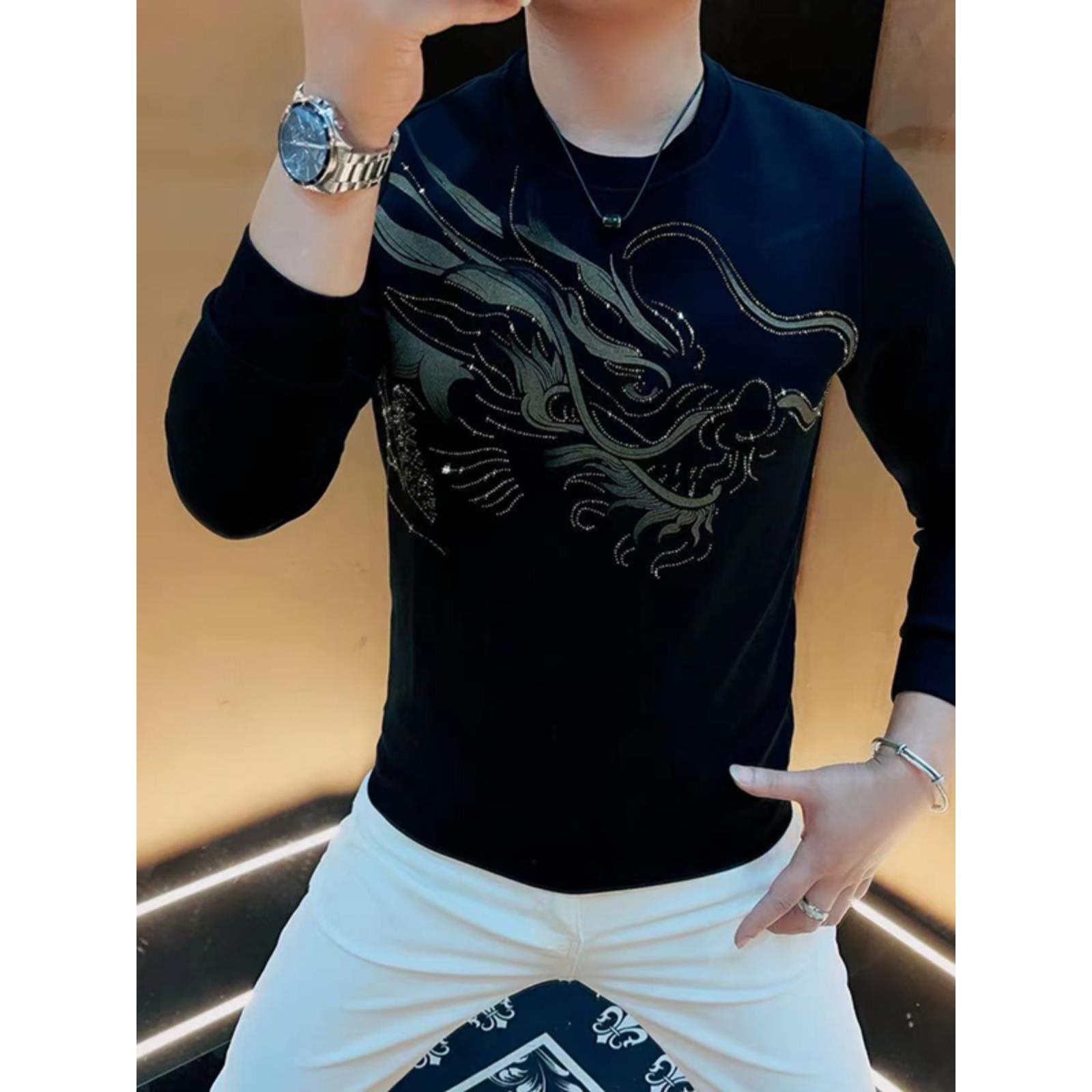 香港专柜男款修身卫衣欧货