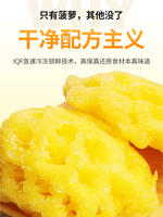 Xidenong Frozen Fresh Pineapple Chunks 1kg, quick-frozen pineapple meat, dessert, baking, milk tea shop ingredients thumbnail 3