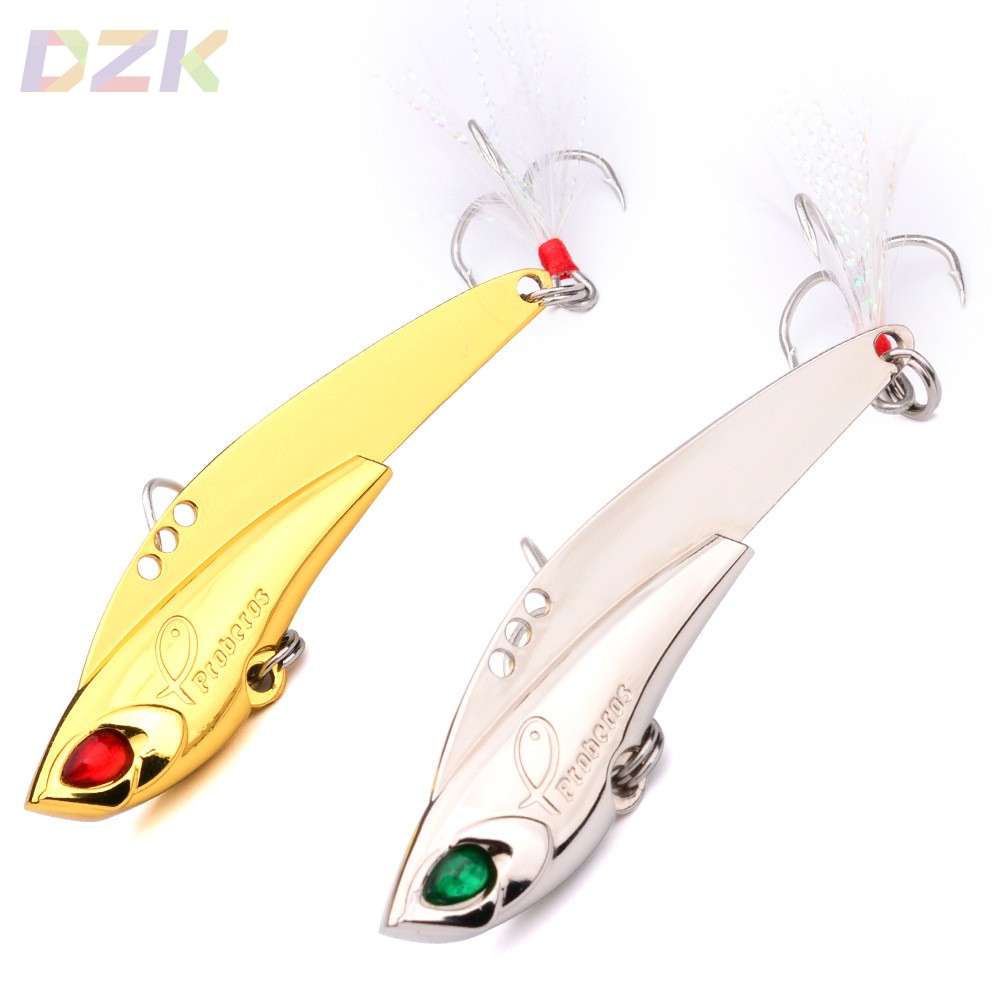 品牌路亚金银色亮片 23G/16G/11G盒装飞鱼亮片红绿眼睛假饵DW34n7