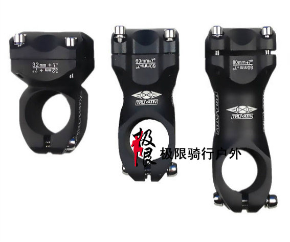 TRUVATIV Cutting-edge Aluminum mountain bike The vertical 25.4mm Long bike 31.8 Adjustable angle blackin the Bike/Riding equipment/Parts and Accessories , Bicycle Parts/Fitting , Bicycle stem  category - from Buy2taobao.com to provide professional Taobao agent buy service