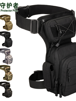 Guardian Tactical Waist and Leg Bag for Men, Motorcycle Riding Bag, Multifunctional Waterproof Outdoor Leg Bag for Men