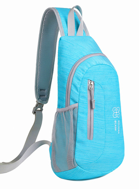 男女通用户外旅行单肩斜挎胸包轻便大容量多功能防泼水旅游斜挎包