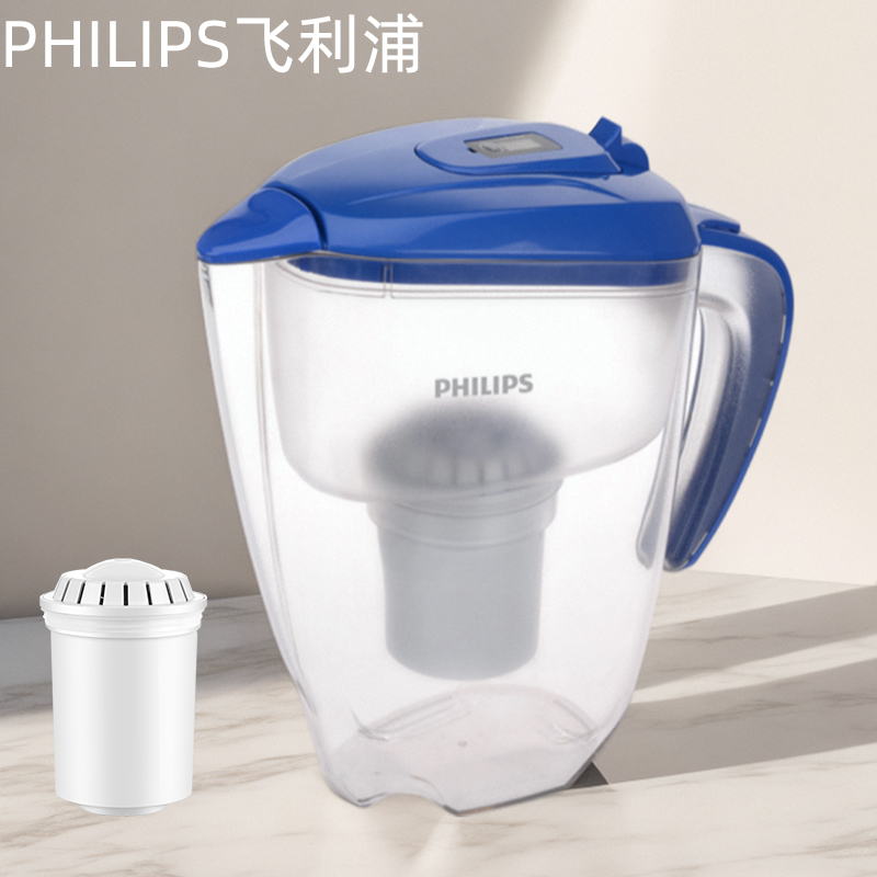 自带超滤芯净水壶飞利浦家用厨房