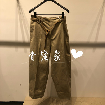 【香蜜】速写男装2026年秋专柜正品针织休闲裤9Q8E11120吊牌1195