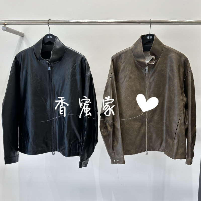 【香蜜】速写男装2025年冬专柜正品仿皮衣外套9P0A13450吊牌2295