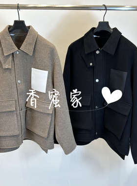 【香蜜】速写男装2025年冬专柜正品毛呢夹克9P0810540吊牌3295