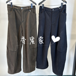 休闲卫裤 2025年冬专柜正品 速写男装 9P0E12520吊牌1195 香蜜