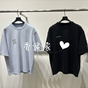 香蜜 短袖 速写男装 专柜正品 T恤9Q4113400吊牌795 2026年夏季