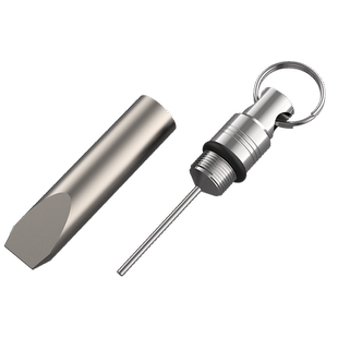 佰仕雅钛合金取卡针小钥匙扣手机sim卡拔卡器便携多功能拆快递EDC