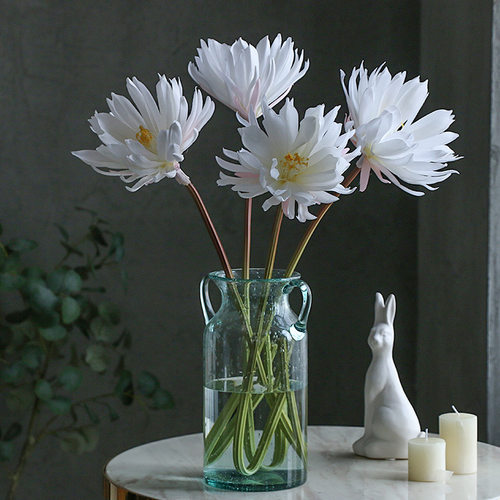 仿真花绢花家居婚庆昙花