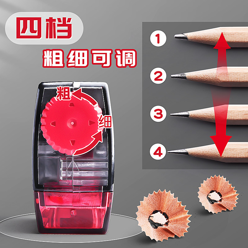 델리 미니 휴대용 연필깎이 연필깎이 펜 트위스터 연필깎이 초등학생 어린이 단순 연필깎이