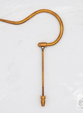 画眉鸟笼配件 不锈钢铜倒钩鸟笼用品 配件 折叠铜钩 倒把钩子笼钩