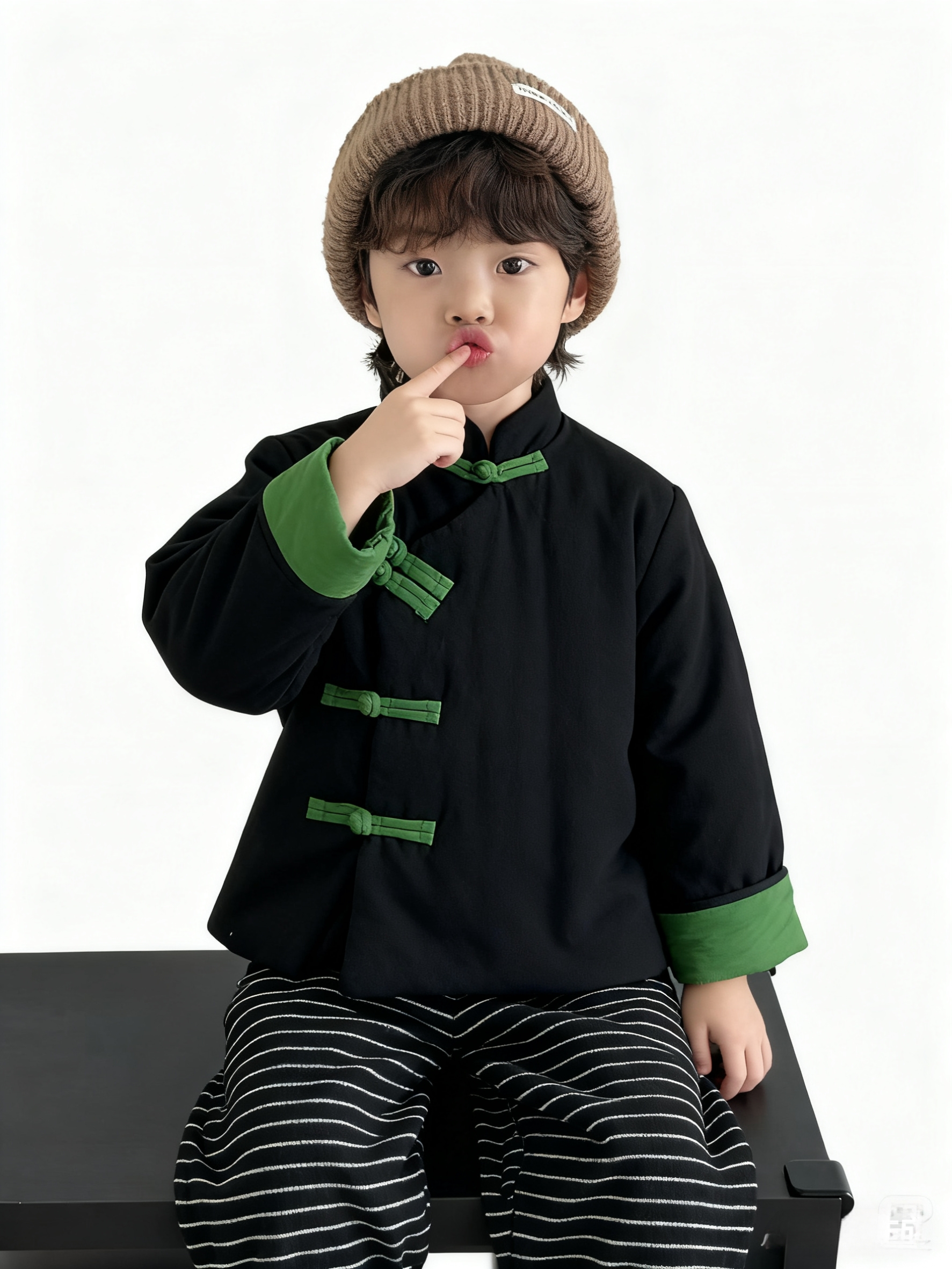 男女童新中式棉服儿童夹棉国风新年衣服棉花棉衣袄片半成品袄皮