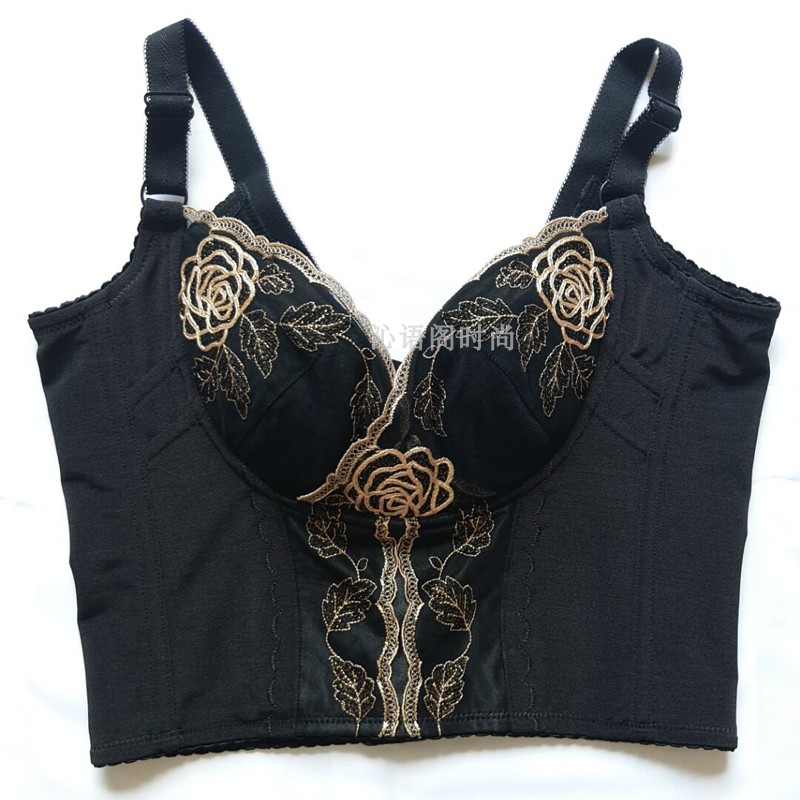 无钢圈长文胸聚拢安提尼亚身材管理器情迷巴黎舒适调整型内衣模具